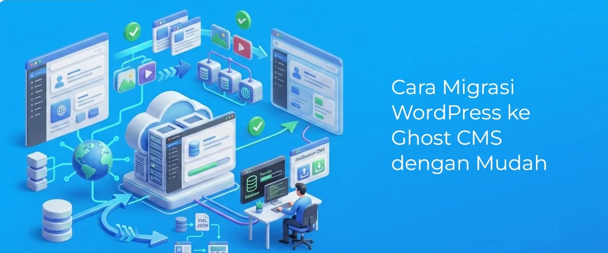 Banner - Cara Migrasi WordPress ke Ghost CMS