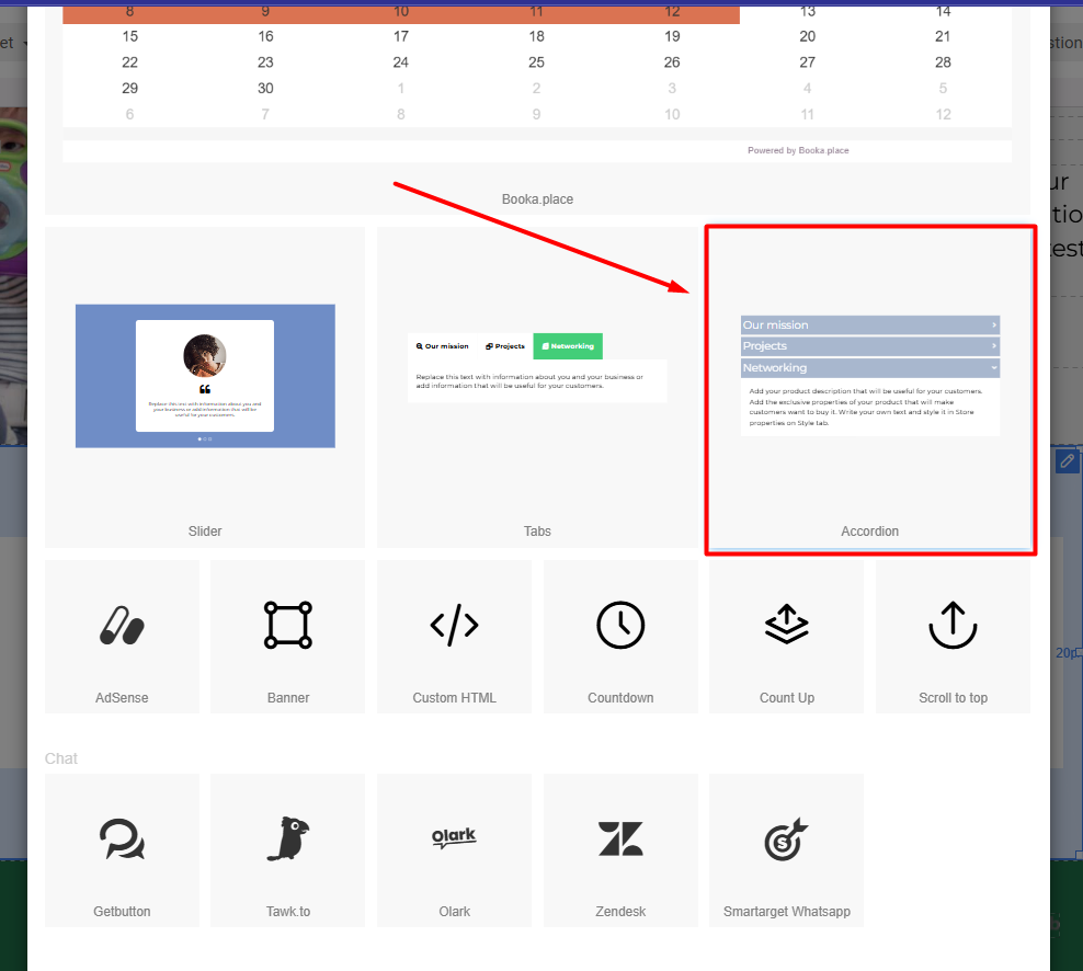 membuat FAQ di Sitepro dengan accordion