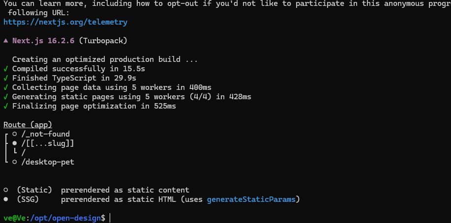 build daemon frontend untuk open-design