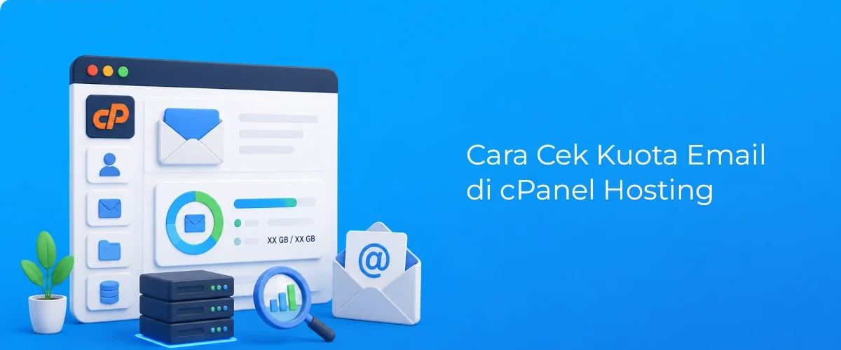 Banner - Cara Cek Kuota Email di cPanel Hosting