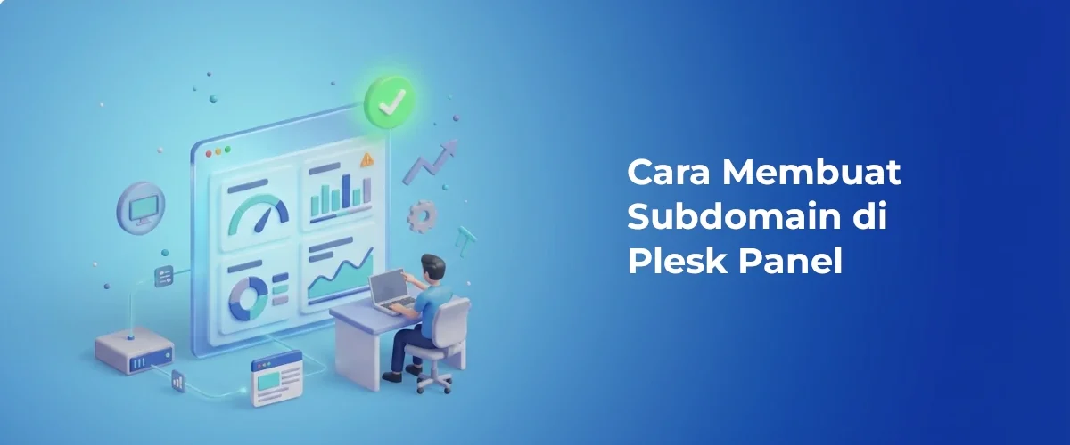 Banner - Cara Membuat Subdomain di Plesk Panel