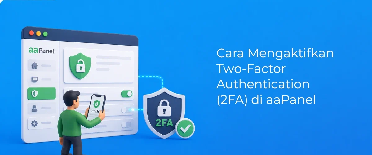 Banner - Cara Mengaktifkan 2FA di aaPanel