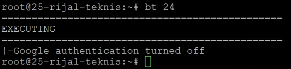 disable google authenticator ssh