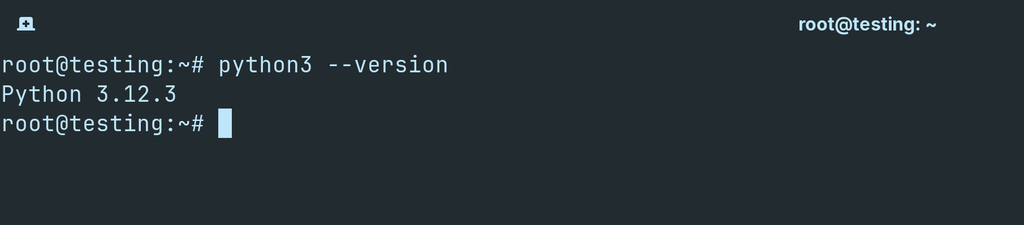 cek versi Python di ubuntu - Install Flask di Ubuntu