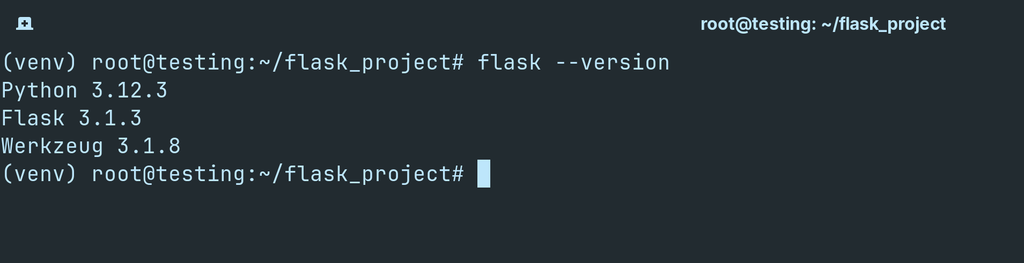 cara install flask di ubuntu