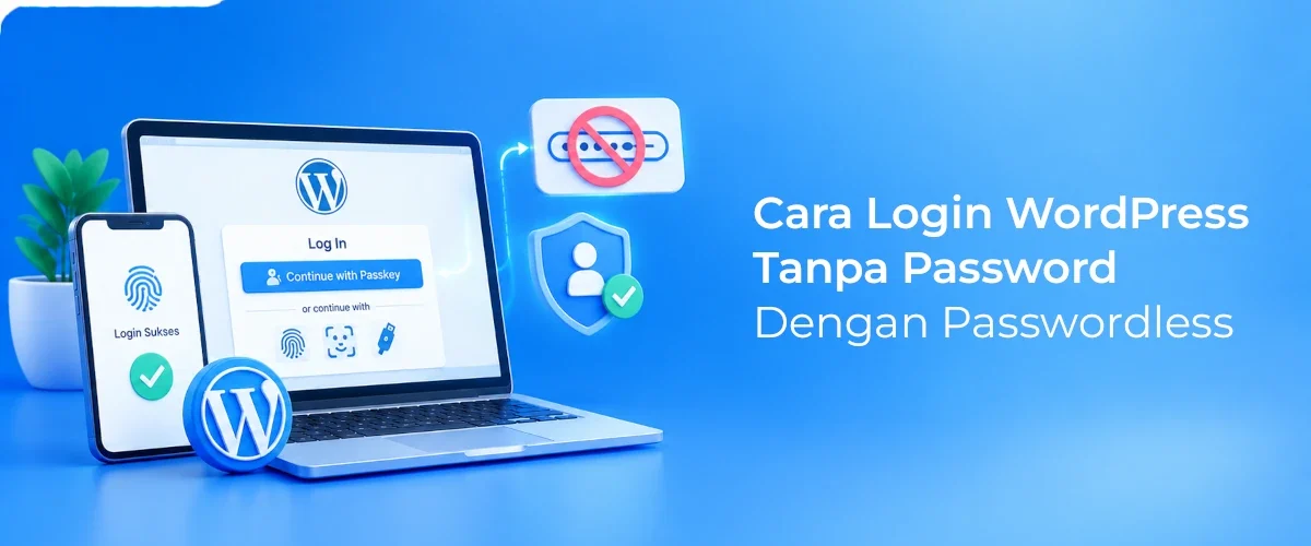 Banner - Cara Login WordPress Tanpa Password