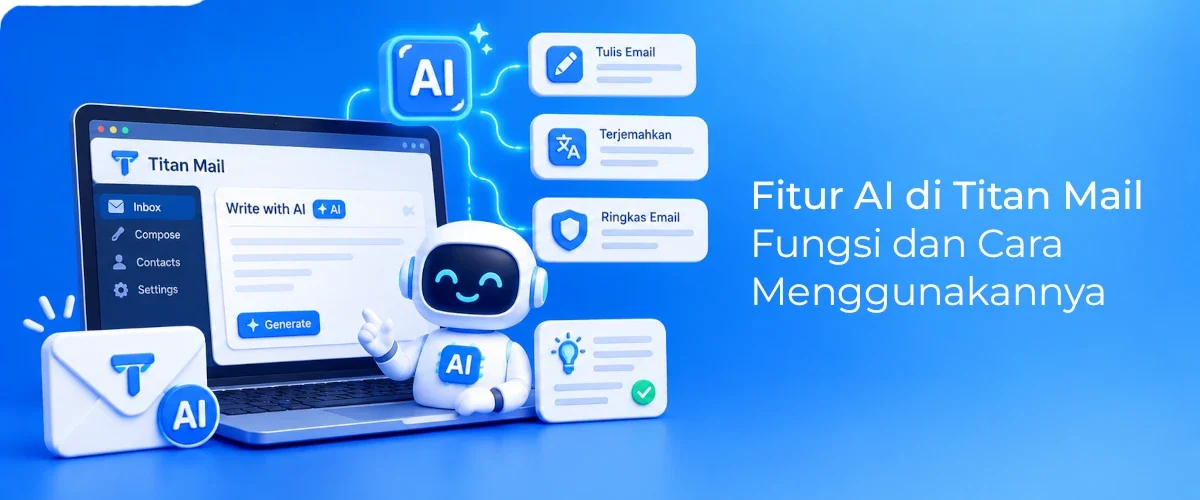 Banner - Fitur AI di Titan Mail