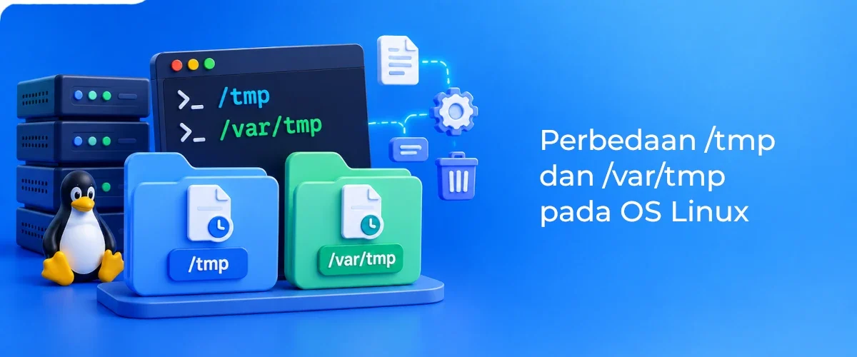 Banner - Perbedaan tmp dan var-tmp pada OS Linux