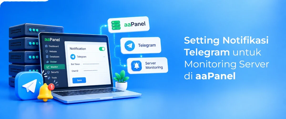 Banner - Setting Notifikasi Telegram di aaPanel