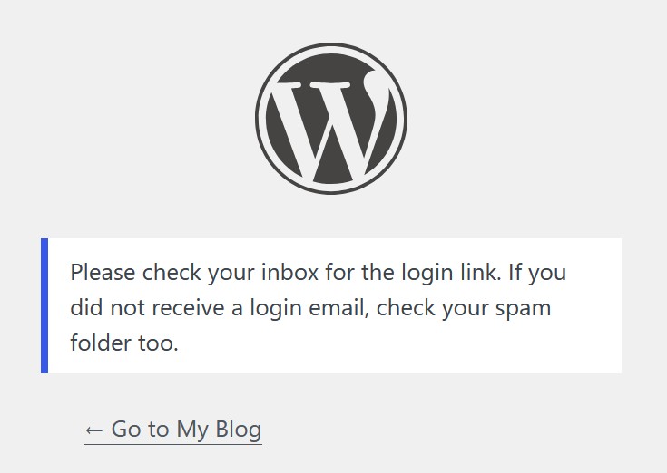 cek inboc login wordpress