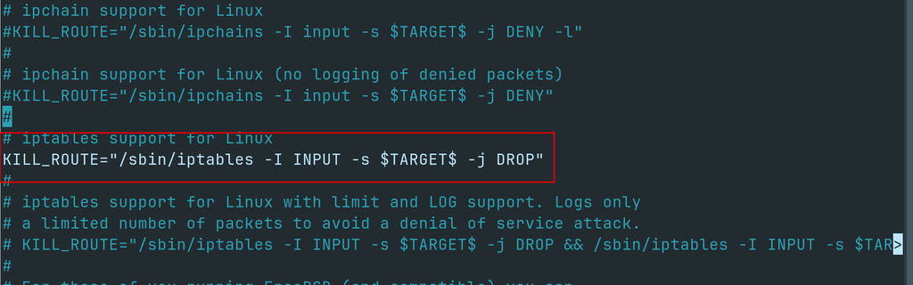 Mengatur Pemblokiran Firewall dengan IPTables