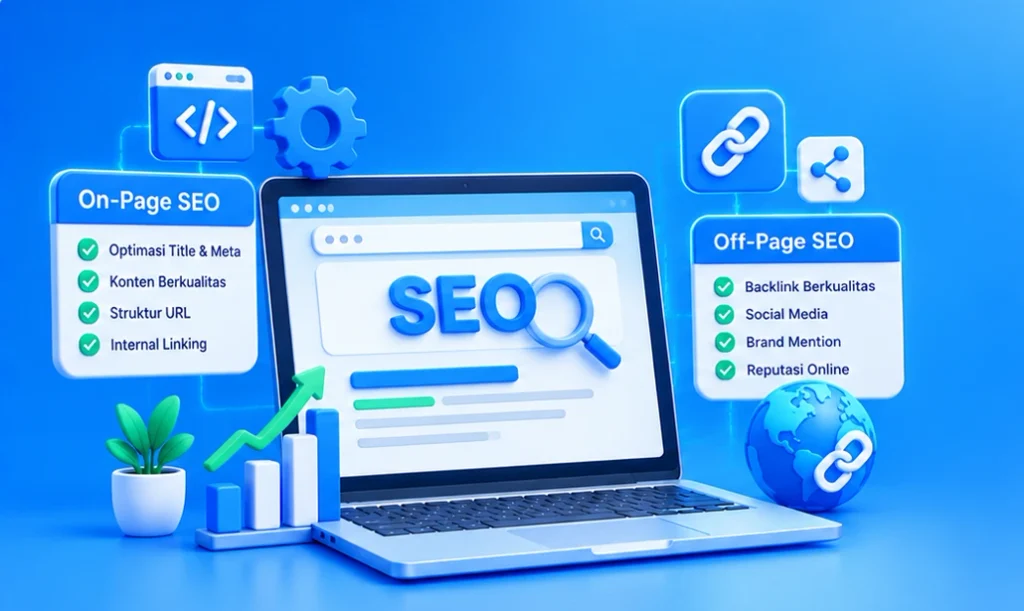 Optimasi SEO On-Page dan Off-Page - Cara Mempromosikan Website