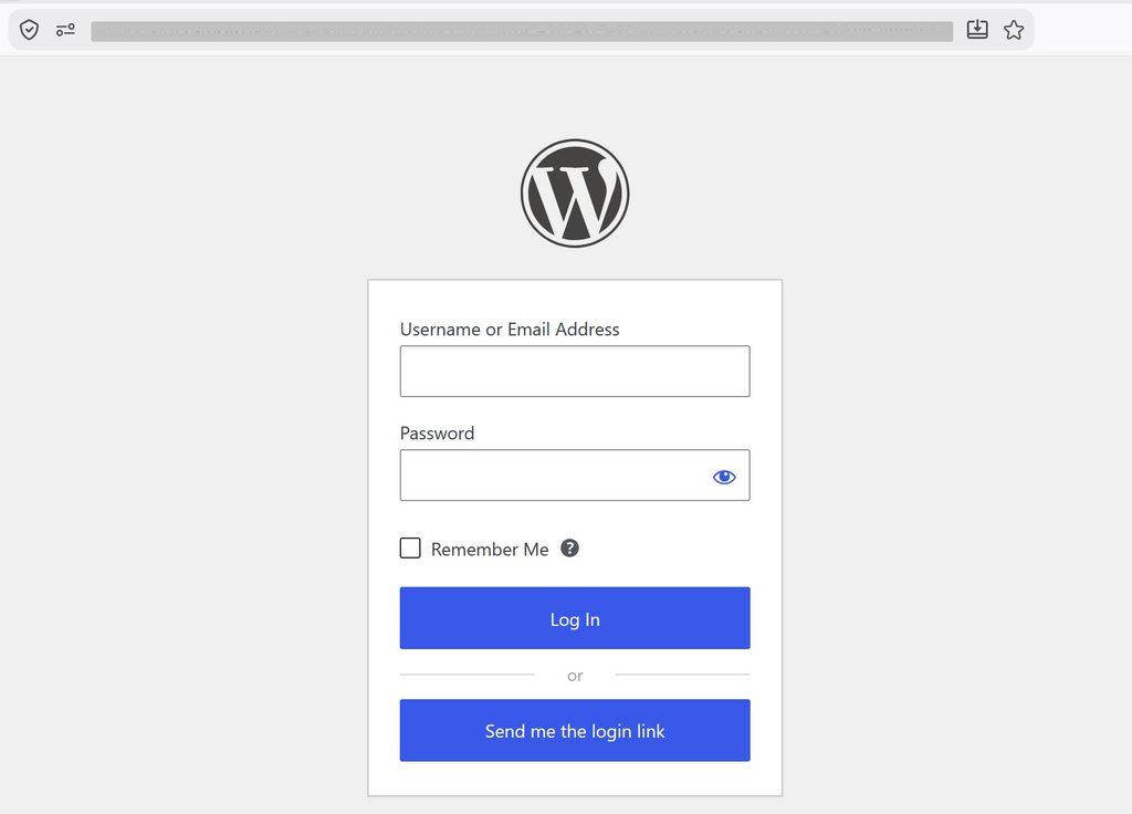 end me the login link magic login wordpress