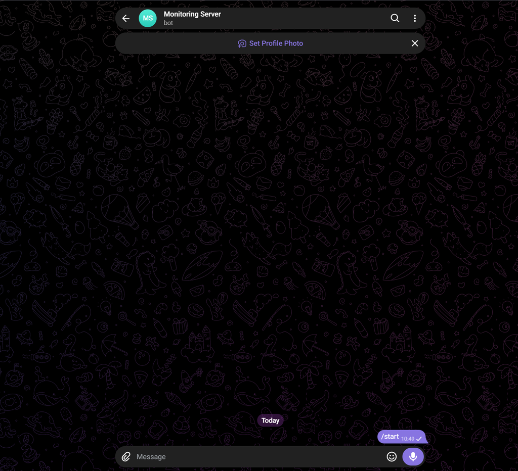 start bot