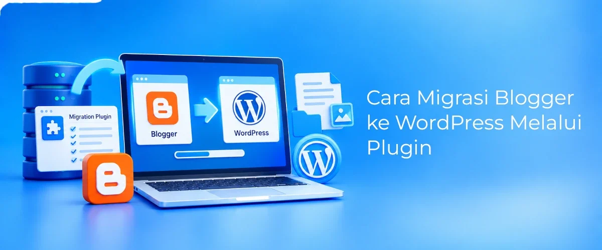 Banner - Cara Migrasi Blogger ke WordPress