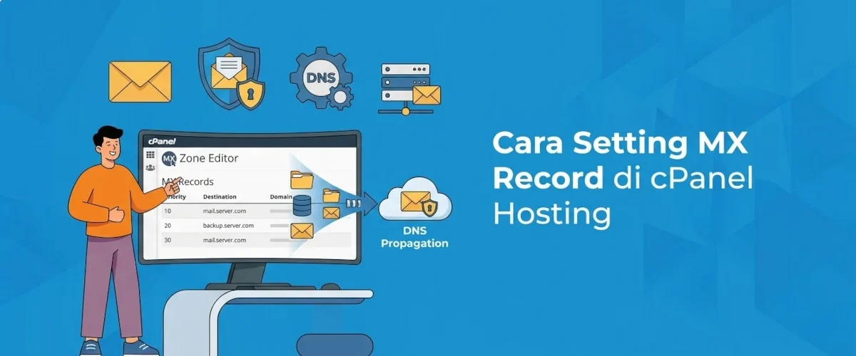 Banner - Cara Setting MX Record di cPanel