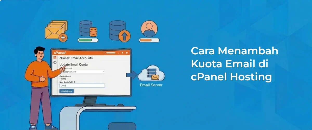 Banner - Menambah Kuota Email di cPanel Hosting