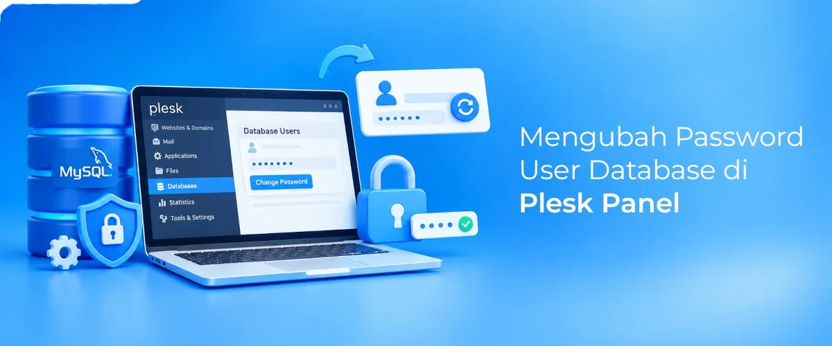 Banner - Mengubah Password User Database di Plesk Panel