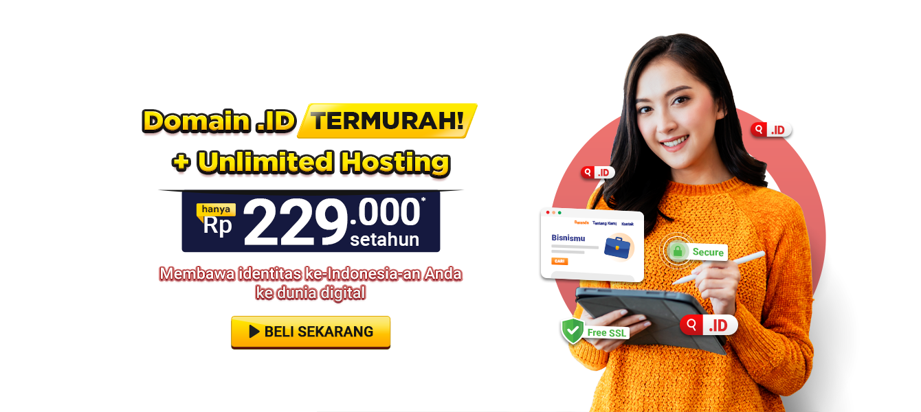 Promo Domain .ID + Hosting Unlimited