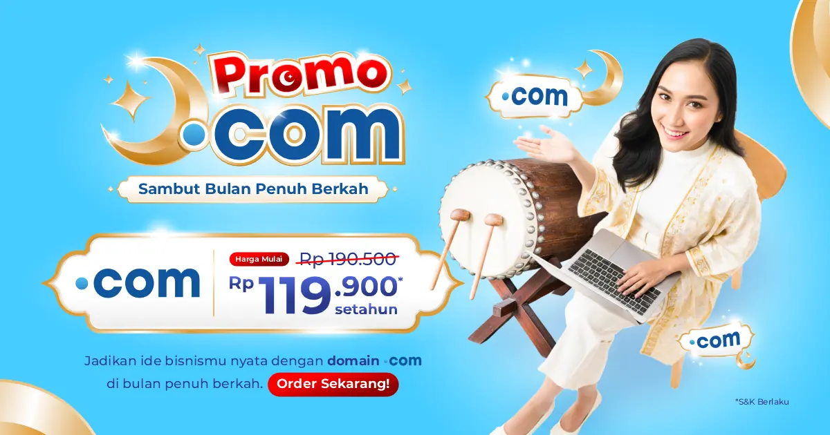 THR Combo: .COM + Unlimited Hosting