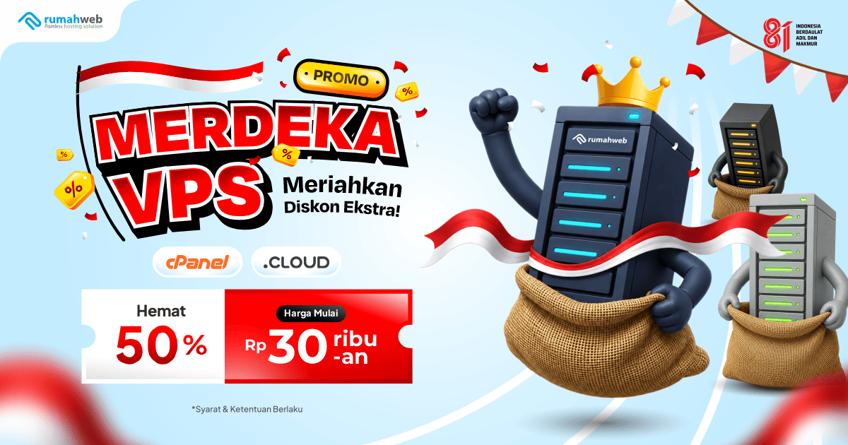 MERDEKA VPS - Meriahkan Diskon Ekstra!